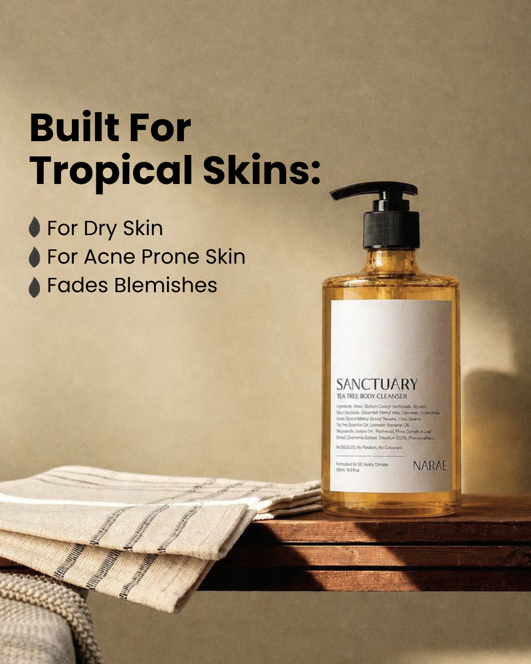 Sanctuary Tea Tree Body Cleanser