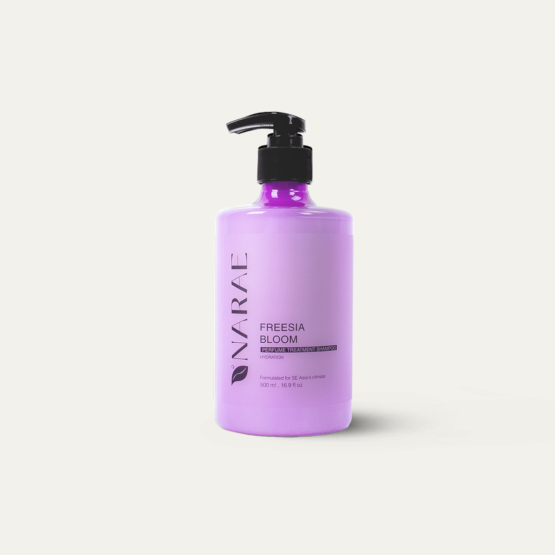Freesia Bloom Perfume Treatment Shampoo 500ml (For Dry & Frizzy Hair)