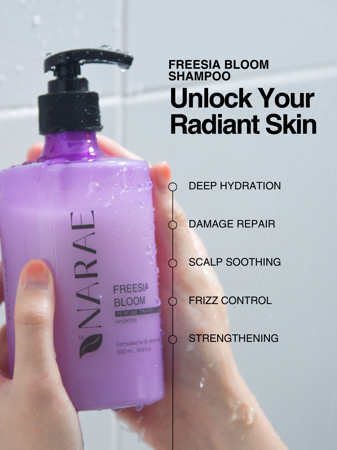 Freesia Bloom Hair Shampoo