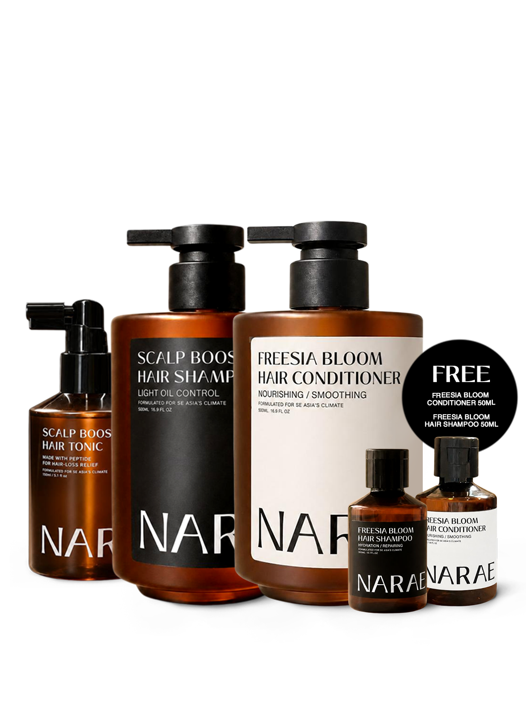 Hair Growth Trio Kit (For oily scalp)