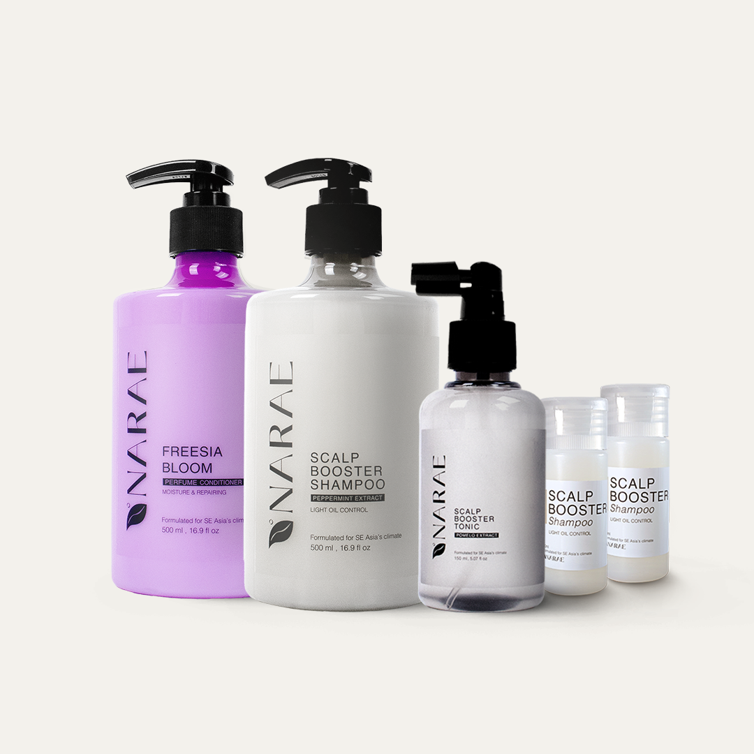 Complete Hair Care Routine Set (For Oily Scalp)