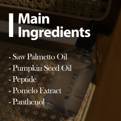 Scalp Booster Hair Tonic 150ml 【For Hair Loss & Scalp Irritation】